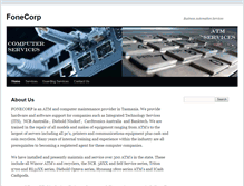 Tablet Screenshot of fonecorp.com.au